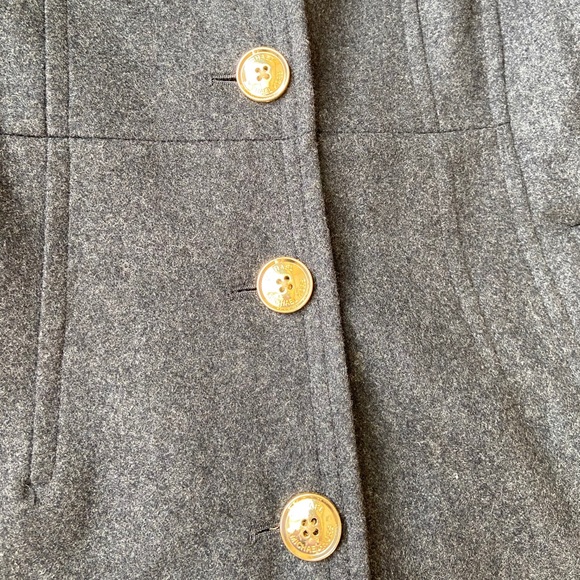 Michael Kors Wool Coat - Gray - Picture 5 of 7